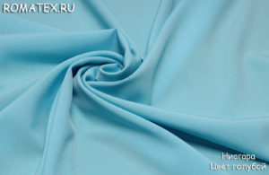 Ткань ниагара цвет голубой
